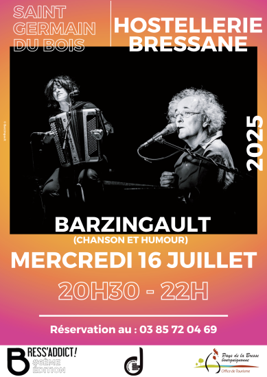 Concert, formule repas spéciale soirée BARZINGAULT